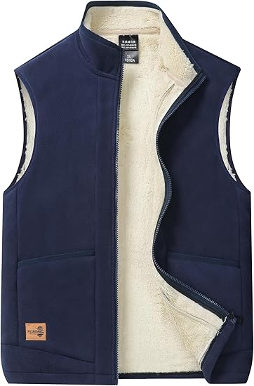 El Mateo Wollen Gevoerde Bodywarmer - Comfortabele Heren Bodywarmer voor Koude Dagen | Luxe Outdoor Vest