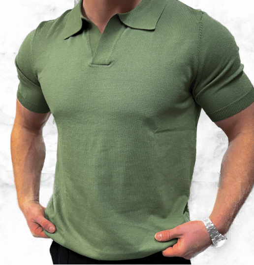 DE LEONARDO - SLIM FIT POLO