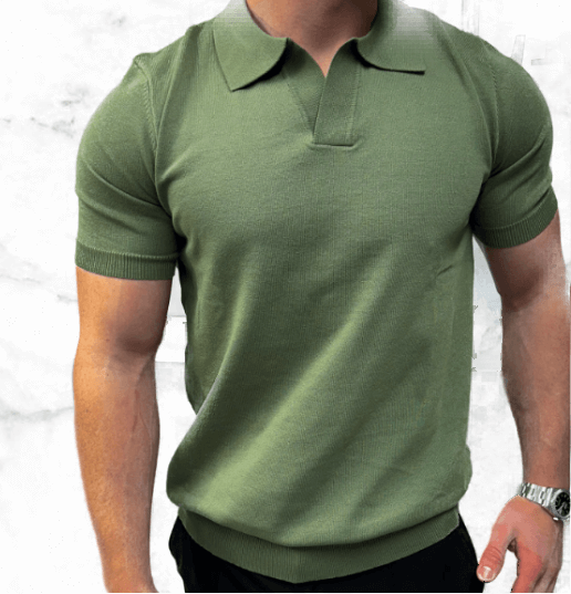 DE LEONARDO - SLIM FIT POLO