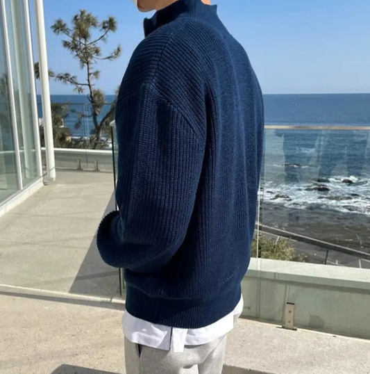 El Mateo - Old Money Half-Zip Sweater