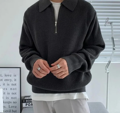 El Lorenzo - Winter Warm Half-Zip Sweater