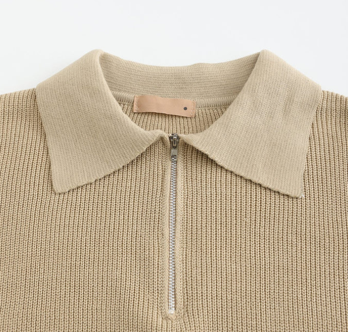 El Lorenzo - Winter Warm Half-Zip Sweater