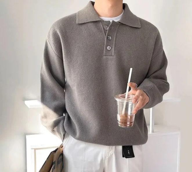 El Leonardo - Polo Knit Sweater