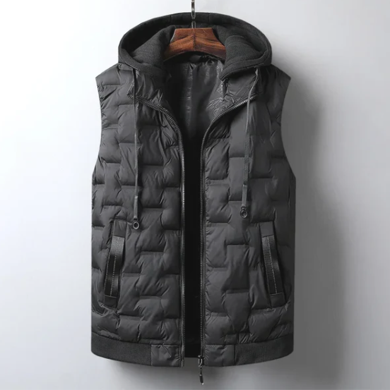 El Luca - Gevoerde Bodywarmer met Capuchon