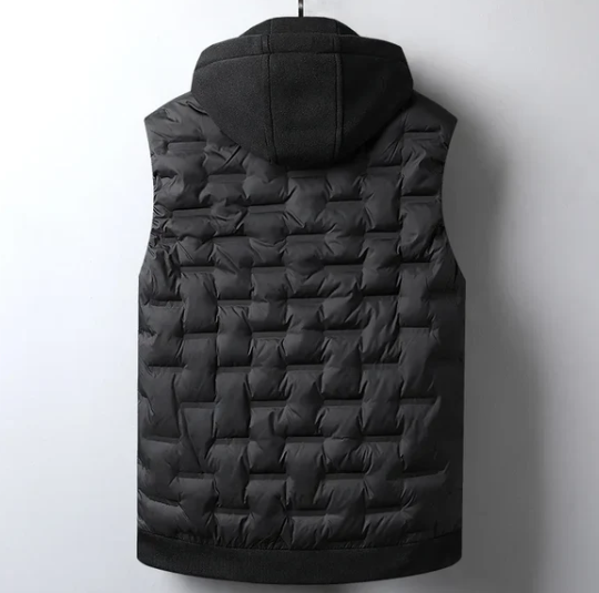 El Luca - Gevoerde Bodywarmer met Capuchon