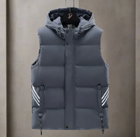 El Bruno - Gevoerde Bodywarmer met Capuchon