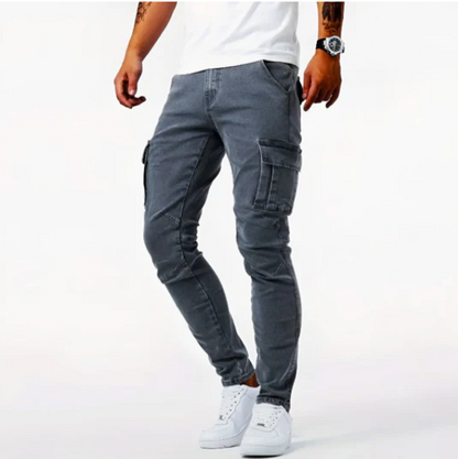 El Viajero – Casual Cargo Jeans met Stijlvolle Details