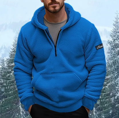 El Montaña - Stijlvolle Sherpa Sweater met Capuchon (2 stuks)