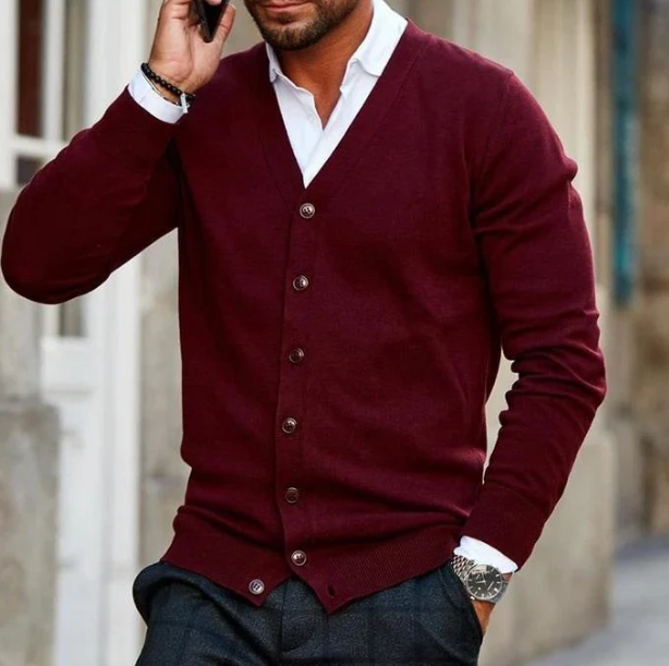 El Stef - Casual Cardigan voor Heren