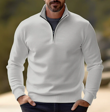 El Samuel - Casual Half-Zip Sweater voor Heren