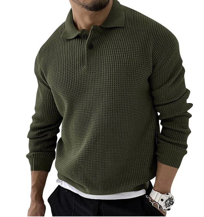 El Eden - Luxe Premium Longsleeve Heren Polo