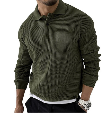 El Eden - Luxe Premium Longsleeve Heren Polo