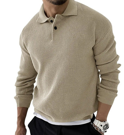 El Eden - Luxe Premium Longsleeve Heren Polo