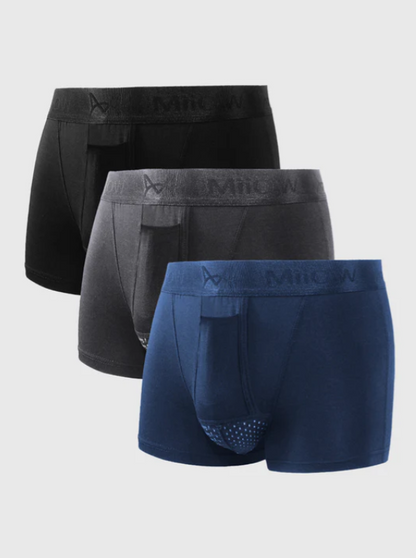 El Comodo - 3-Pak Dual Pouch Boxers