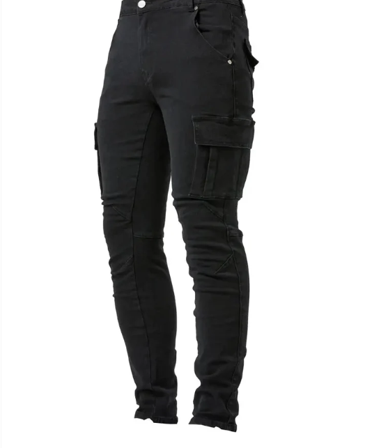 El Rojo - Slim Fit Denim Cargo Broek voor Heren