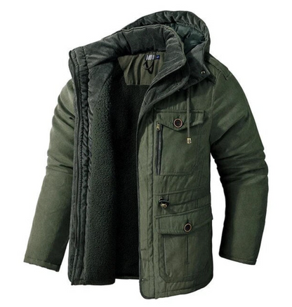 El Dante – Robuuste Militaire Parka met Warme Binnenvoering