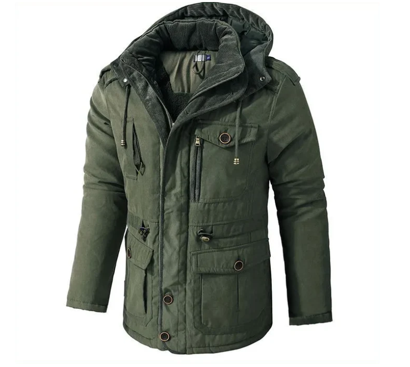 El Dante – Robuuste Militaire Parka met Warme Binnenvoering