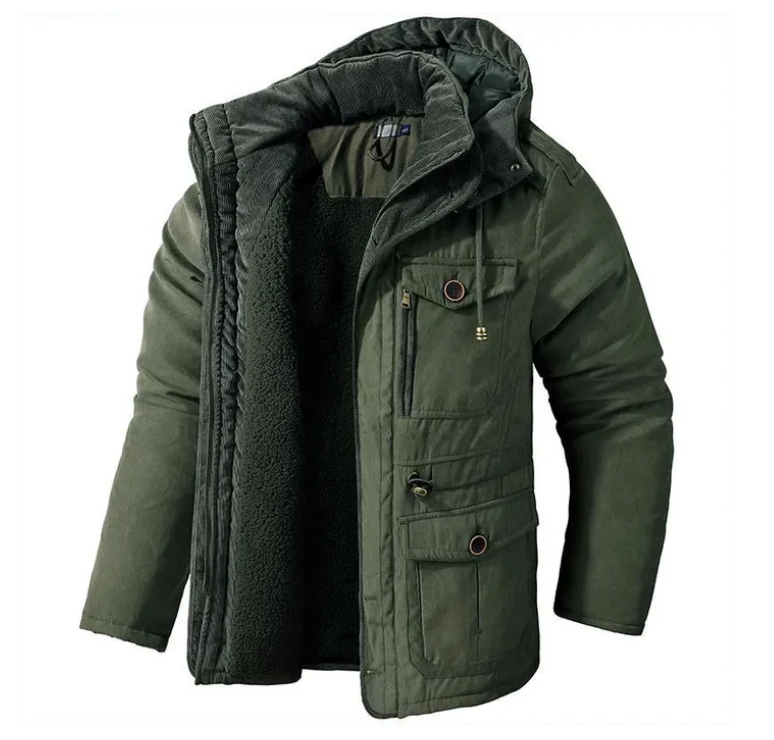 El Dante – Robuuste Militaire Parka met Warme Binnenvoering