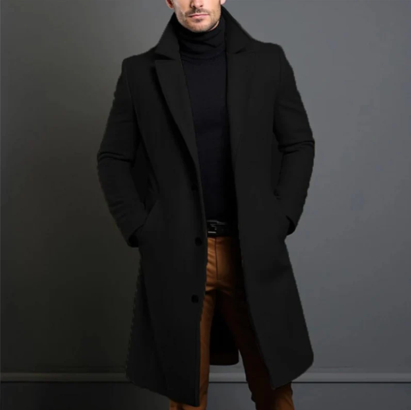 El Cristóbal – Lange Casual Trenchcoat voor Heren