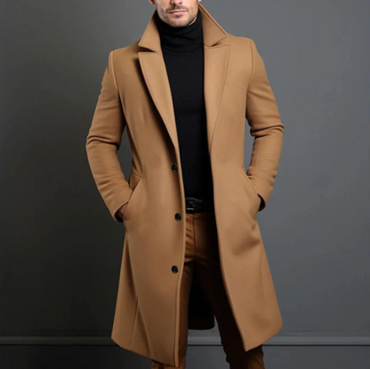 El Cristóbal – Lange Casual Trenchcoat voor Heren