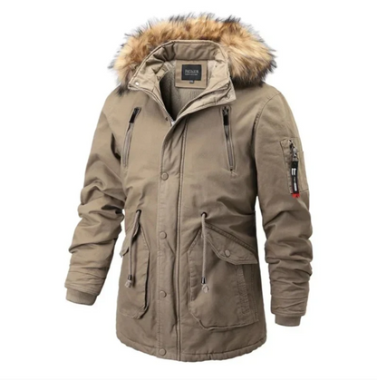 El Carlo – Winterparka met Afneembare Bontkraag voor Heren