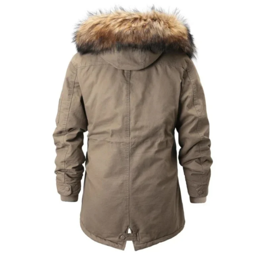 El Carlo – Winterparka met Afneembare Bontkraag voor Heren