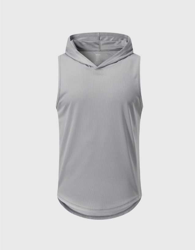 El Bravio – Mouwloos T-shirt met Capuchon voor Flexibele Workouts