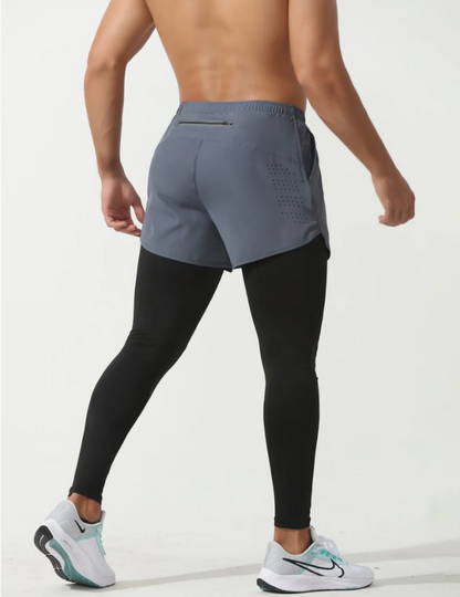 El Intervalo – 2-in-1 Combinatieshort voor Flexibele Training