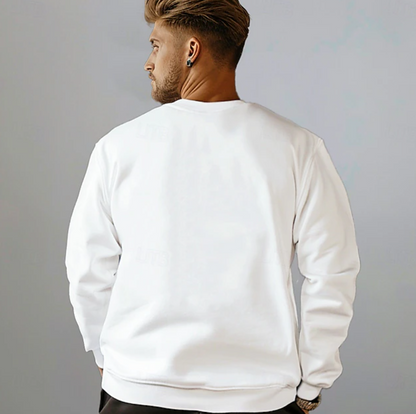 El Blanco Esencial – Effen Sweatshirt met Ronde Hals voor Heren