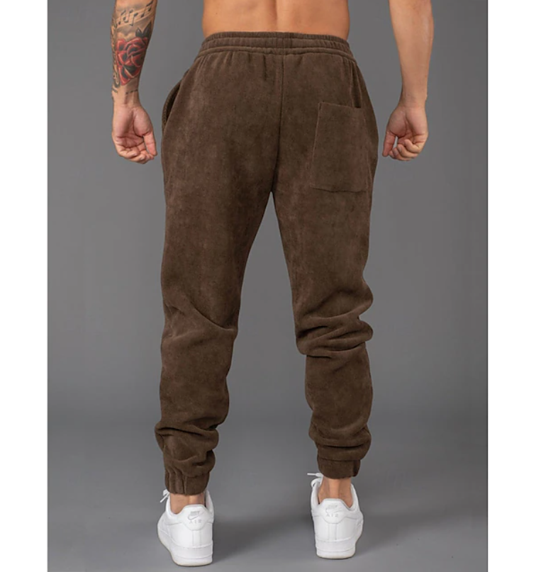 El Corduroy Comfort – Warme Joggingbroek van Corduroy met Trekkoord voor Heren