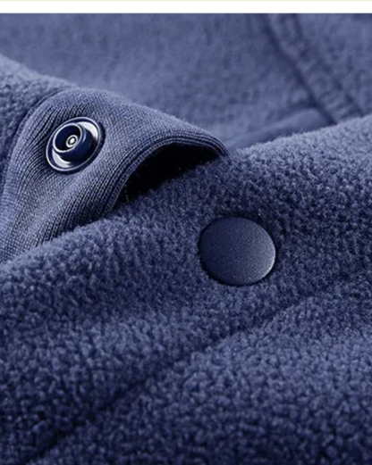 El Calor - Warme Fleece Herenjas met Opstaande Kraag