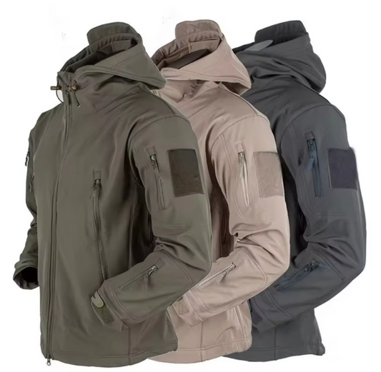 El Tiburón – Tactische Softshell Haaienhuidjas voor Heren