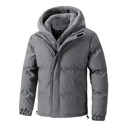 El Ártico – Dikke Fleece Gevoerde Winterparka met Capuchon