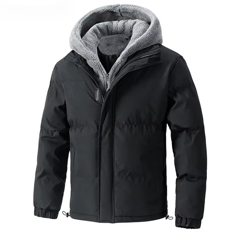 El Ártico – Dikke Fleece Gevoerde Winterparka met Capuchon