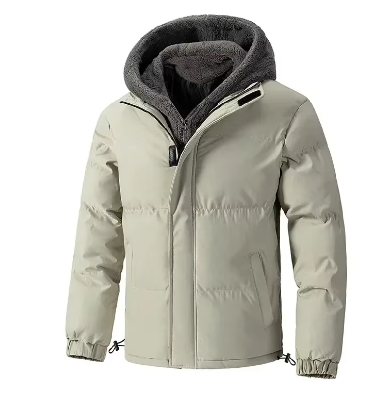 El Ártico – Dikke Fleece Gevoerde Winterparka met Capuchon