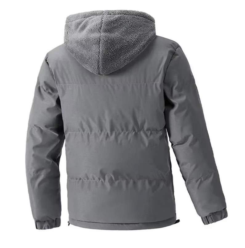 El Ártico – Dikke Fleece Gevoerde Winterparka met Capuchon