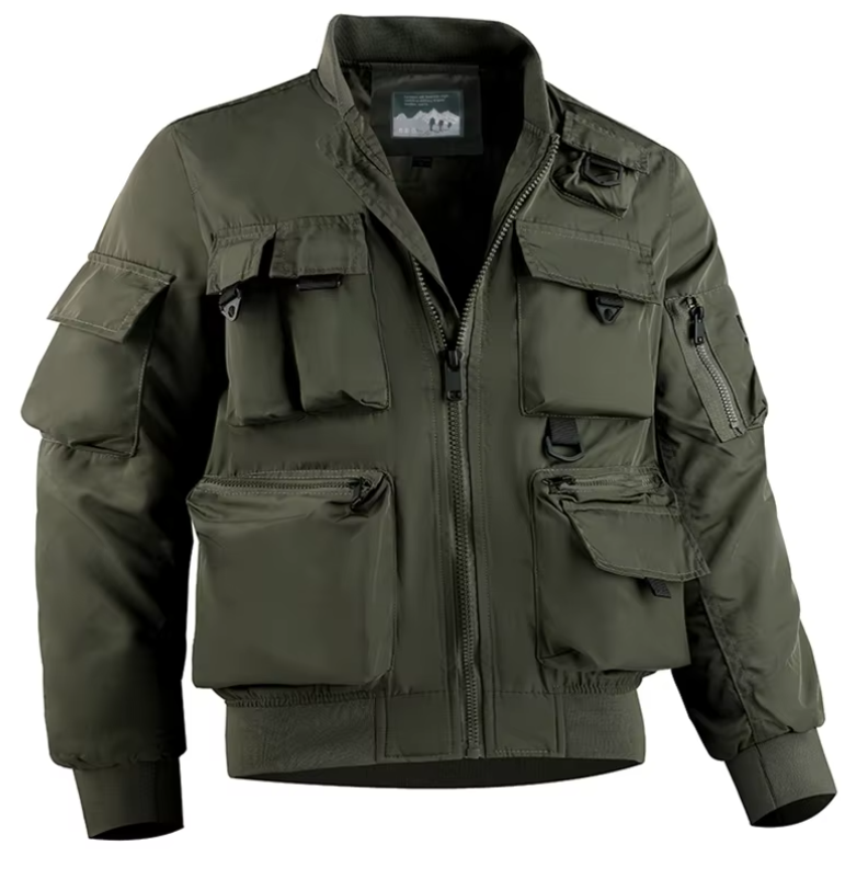 El Cruzado – Trendy Militaire Tactische Jas voor Heren