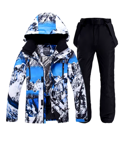 El Glaciar - Winddicht en Waterdicht Winter Skipak voor Heren, Warme Outdoor Ski- en Snowboardset