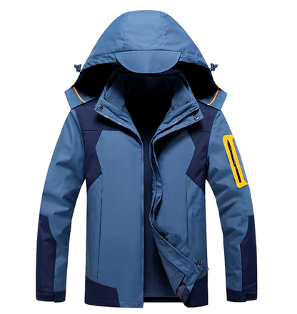 El Polaris - 3-in-1 Parka voor Heren met Fleece Voering, Waterdicht en Winddicht