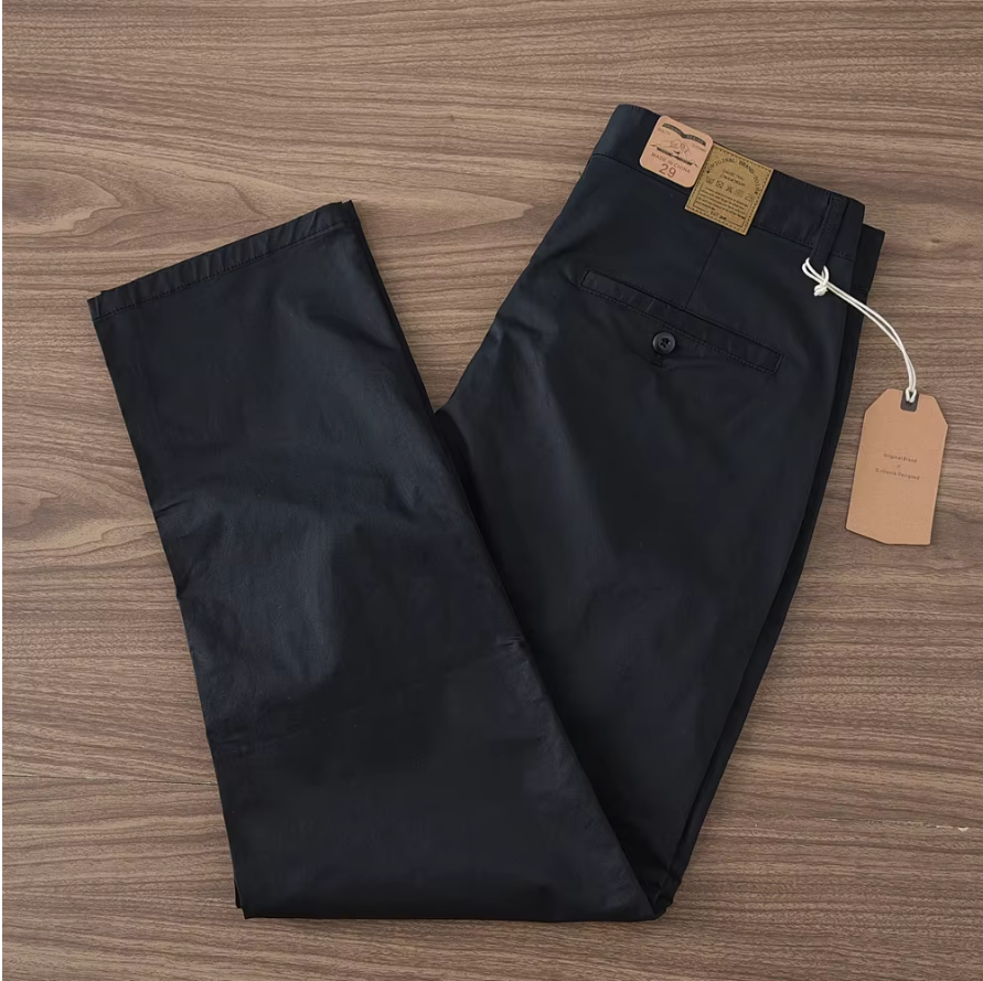 El Fino - Retro Slim Fit Chino Broek voor Heren, Comfortabel en Stijlvol