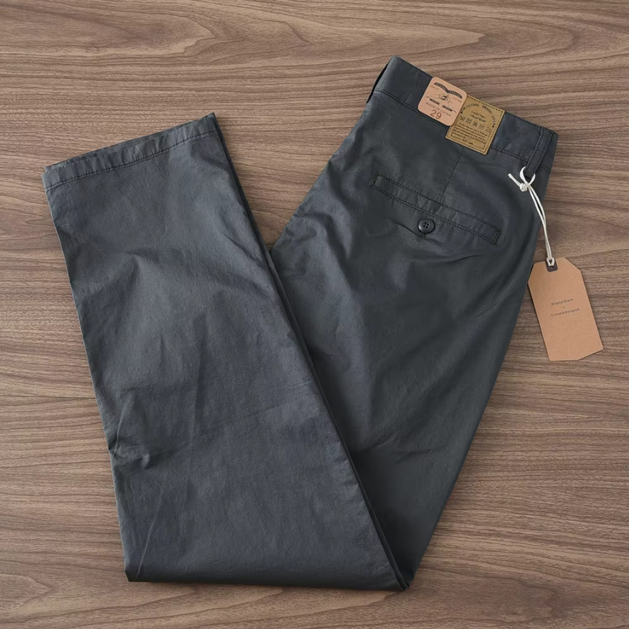 El Fino - Retro Slim Fit Chino Broek voor Heren, Comfortabel en Stijlvol