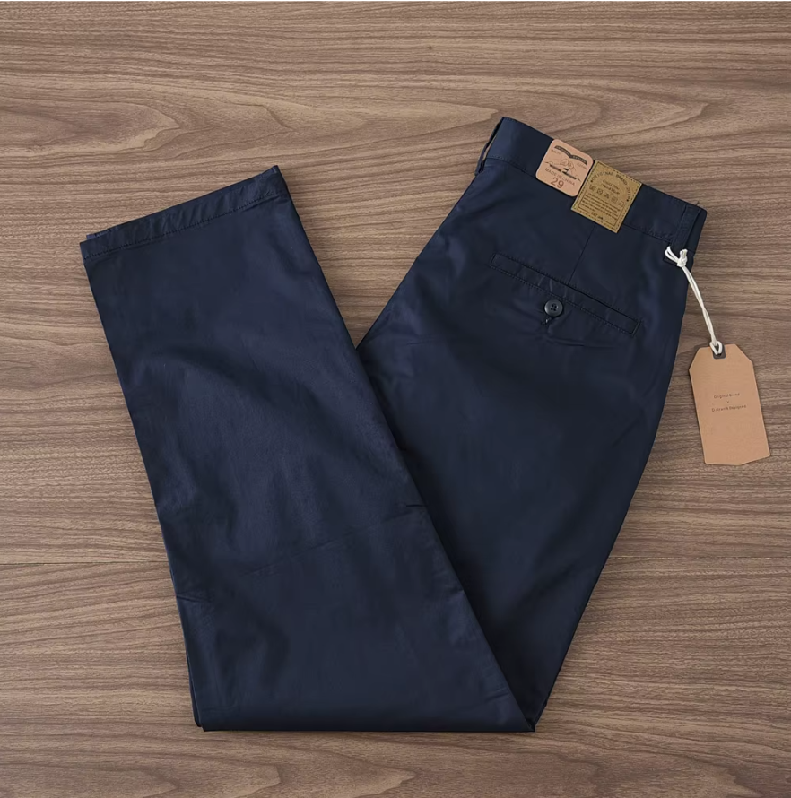 El Fino - Retro Slim Fit Chino Broek voor Heren, Comfortabel en Stijlvol