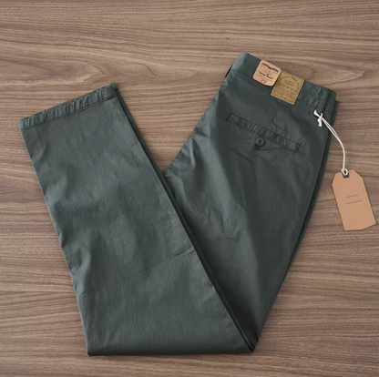 El Fino - Retro Slim Fit Chino Broek voor Heren, Comfortabel en Stijlvol