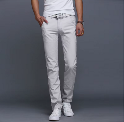 El Estilo - Slim Fit Casual Chino Broek voor Heren, Modieuze en Comfortabele Stijl