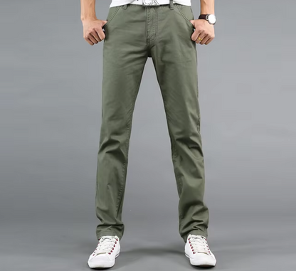 El Estilo - Slim Fit Casual Chino Broek voor Heren, Modieuze en Comfortabele Stijl