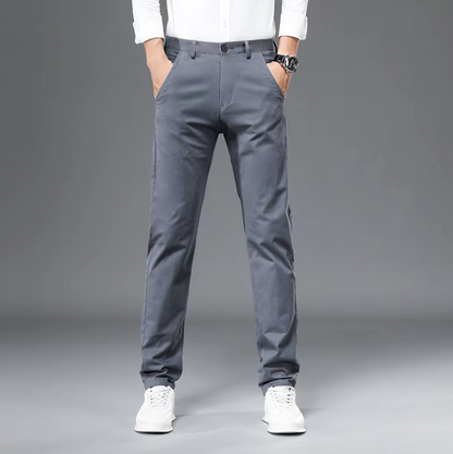 El Moderno - Slim Fit Chino Broek voor Heren, Stijlvolle Business Casual Look