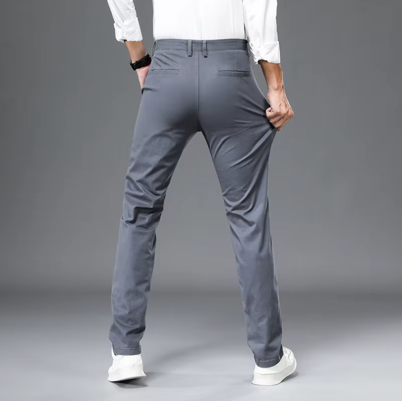 El Moderno - Slim Fit Chino Broek voor Heren, Stijlvolle Business Casual Look