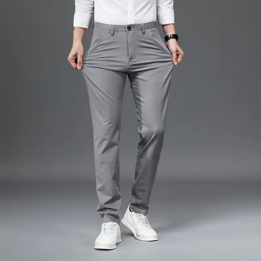 El Moderno - Slim Fit Chino Broek voor Heren, Stijlvolle Business Casual Look