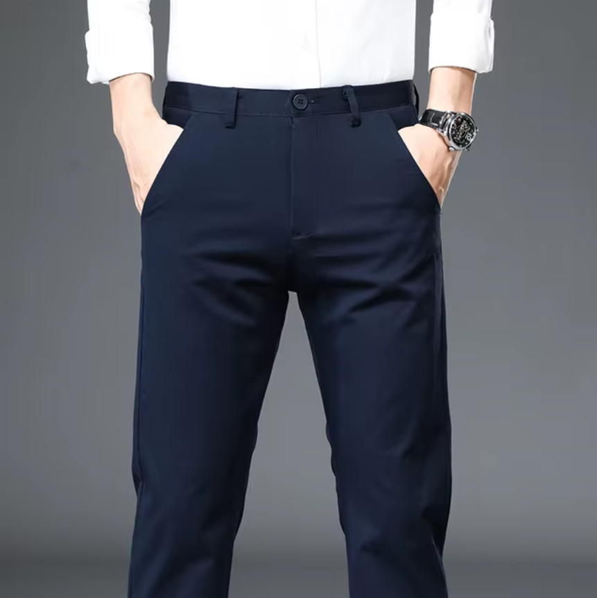 El Moderno - Slim Fit Chino Broek voor Heren, Stijlvolle Business Casual Look