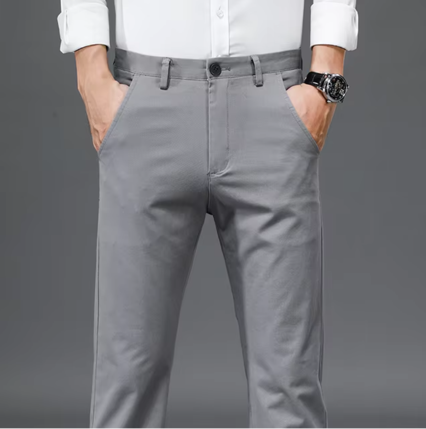 El Moderno - Slim Fit Chino Broek voor Heren, Stijlvolle Business Casual Look